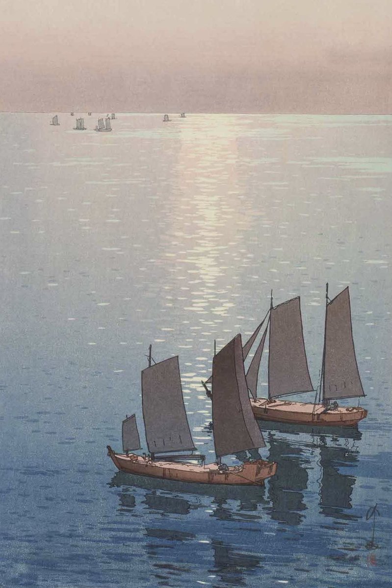 展覧会予告 「光る海 吉田博」✨ 🌊】 2025.12.20(土) - 2026.01.27(火
