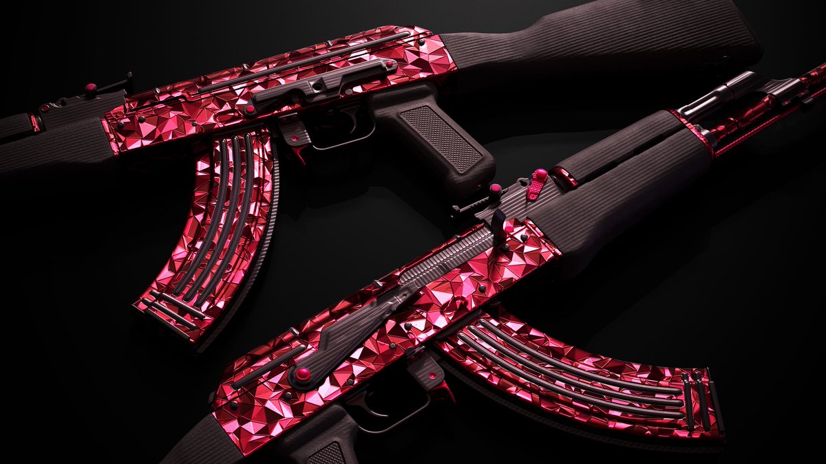Delarai_'s tweet image. 👋Hey yoo @CounterStrike 👋
🔥Me and @mrjovi_ create this Crystal Ak-47 for u 🔥
❤️ Shimmer of light is magical❤️
Check here 👇👇👇
steamcommunity.com/sharedfiles/fi…
#CS2 #workshop #skins