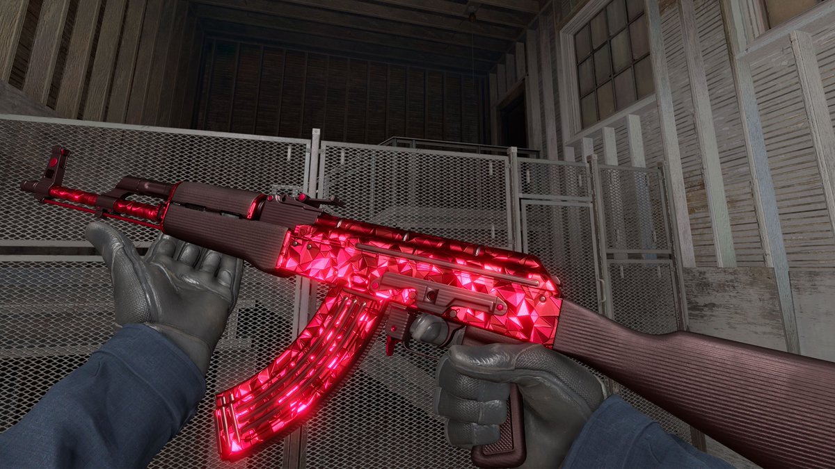 Delarai_'s tweet image. 👋Hey yoo @CounterStrike 👋
🔥Me and @mrjovi_ create this Crystal Ak-47 for u 🔥
❤️ Shimmer of light is magical❤️
Check here 👇👇👇
steamcommunity.com/sharedfiles/fi…
#CS2 #workshop #skins