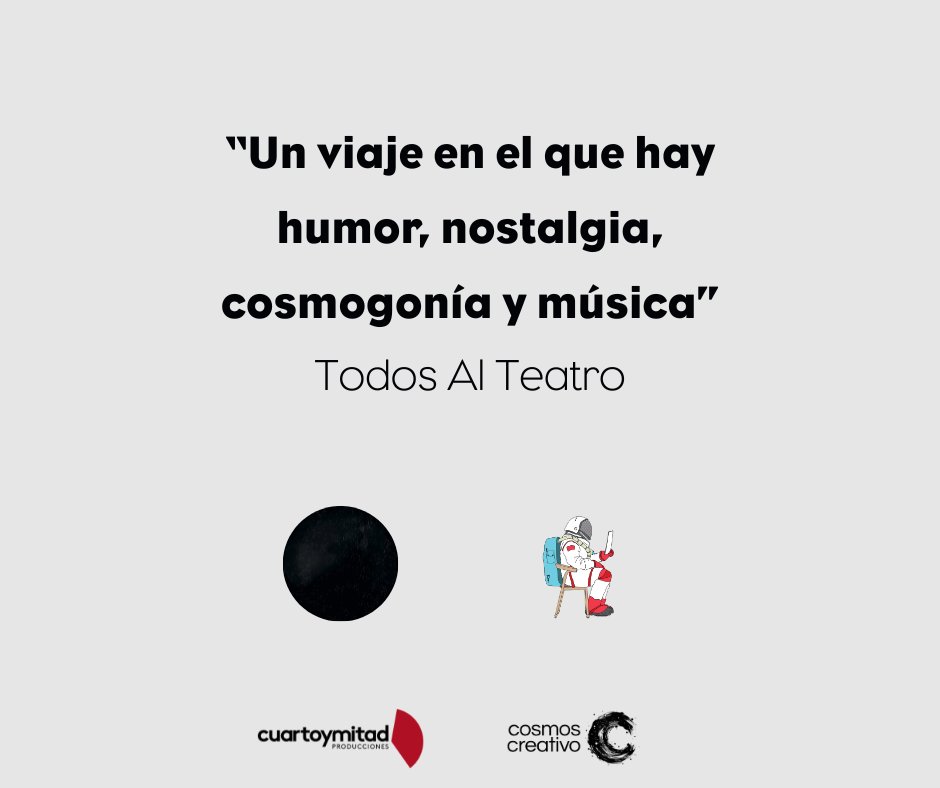 Cuartoymitad Teatro tweet media