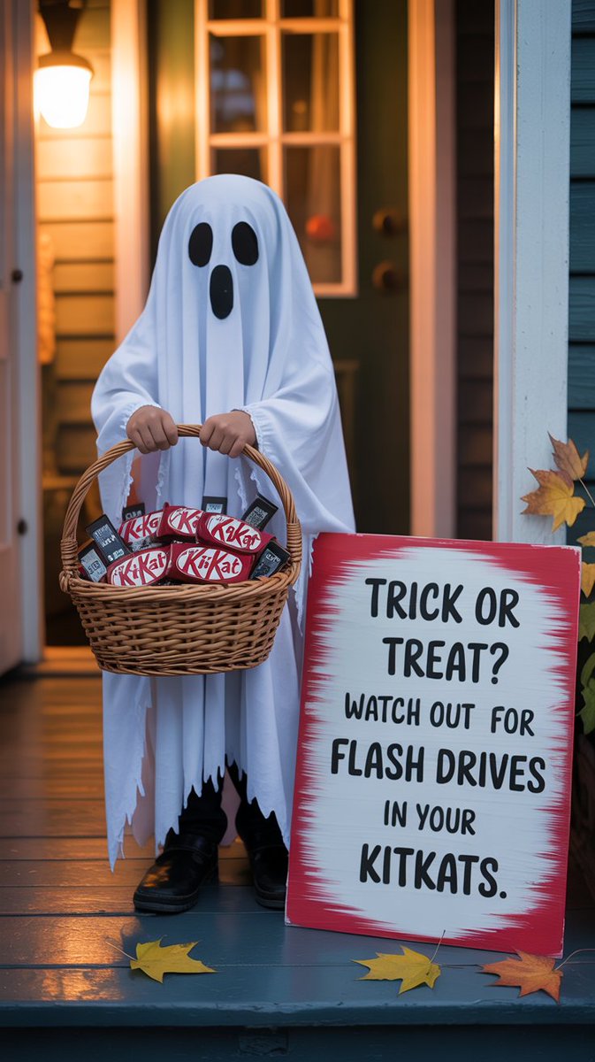 flipkoin2's tweet image. #Halloween #TrickOrTreat #CheckYourCandy #KitKatUSB