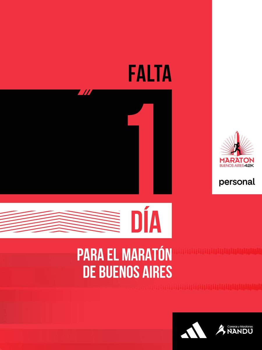 TNrunningAR's tweet photo. Cuenta regresiva 😱
#TNRunning https://t.co/xYHi8abTfv