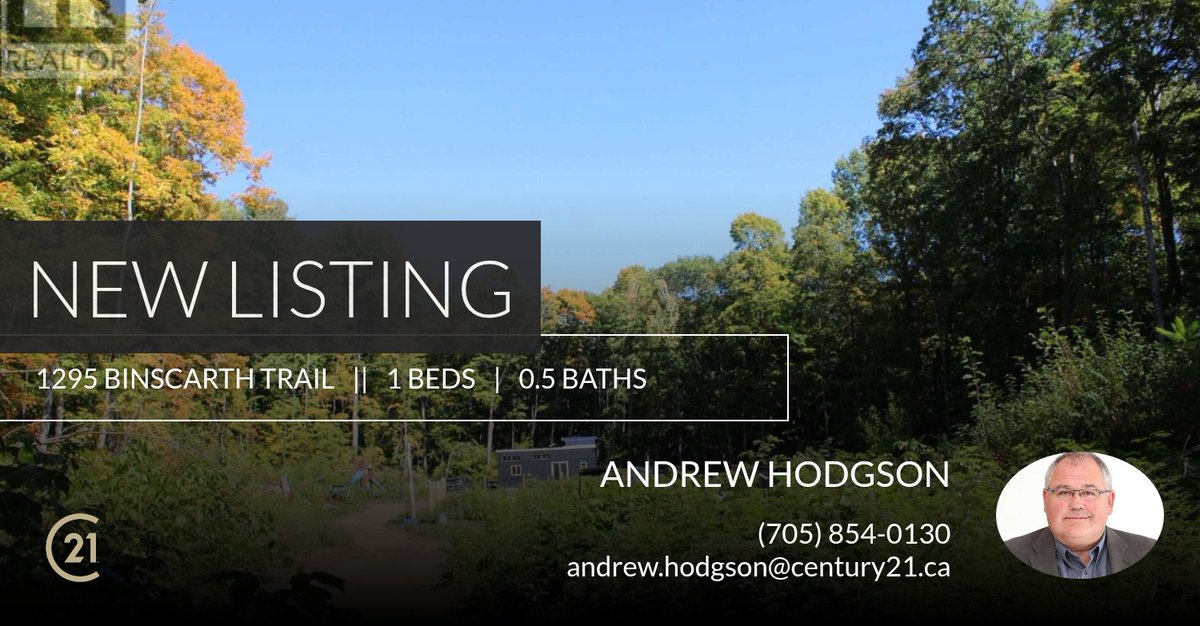 📍 New Listing 📍 Take a look at this fantastic new property that just hit the market located at 1295 Binscarth Trail in Dysart Et Al (guilford). Reach out here or at (705) 854-0130 for more information homeforsale.at/1295_BINSCARTH…