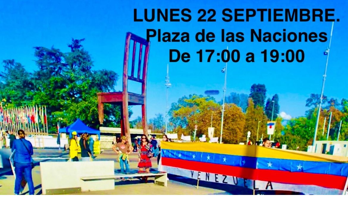 ivanova_ch's tweet photo. Este lunes 22 de Septiembre se presentará en La ONU en Ginebra un nuevo informe de La Misión de Determinación de Hechos para Venezuela. ¡Apoyemos esta importante resolución! @LuisCarlos https://t.co/uLrhd4tWPd
