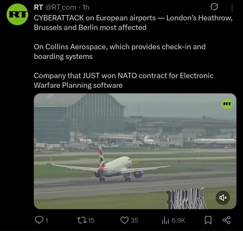 True to form: Oportunistic attempt to exploit the news cycle here to erode trust in NATO capabilities.