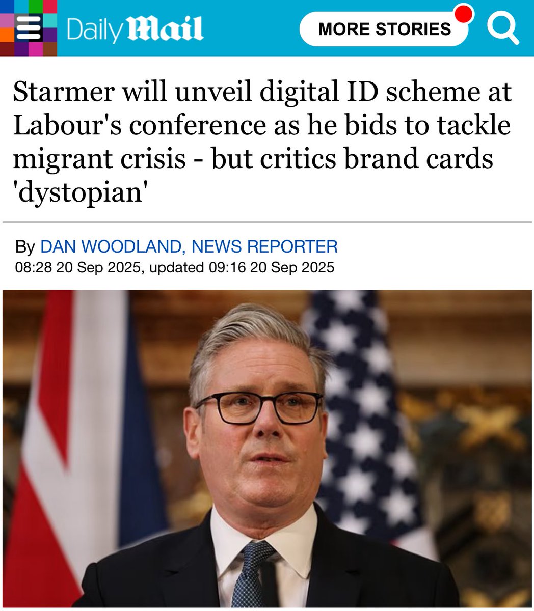 Are you going to comply with Starmer's digital ID?