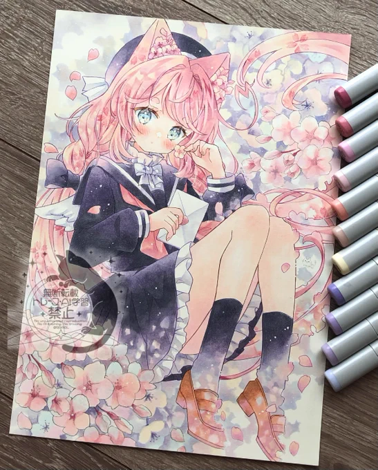 Cherryblossom ending #コピック