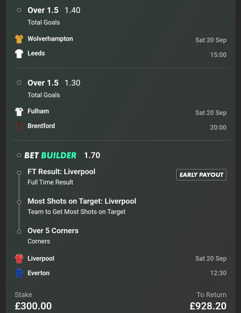 FREE TIPS !! 
🔥 Premier League ACCA is ready! Who’s on board for today’s wins? 💯⚽ #PremierLeague #ACCA #FootballTips #Betting #Footy #EPL
