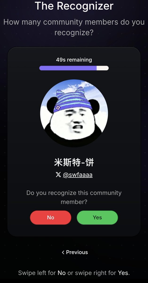 swfaaaa's tweet image. Gmonad!
🎯Have you found yourself?
👉Find yourself, and press "Yes" for yourself.
👍focus on yourself, recognize yourself, and understand yourself.
👉Please speak louder!
@monad @monad_dev @monad_eco @billmondays👇