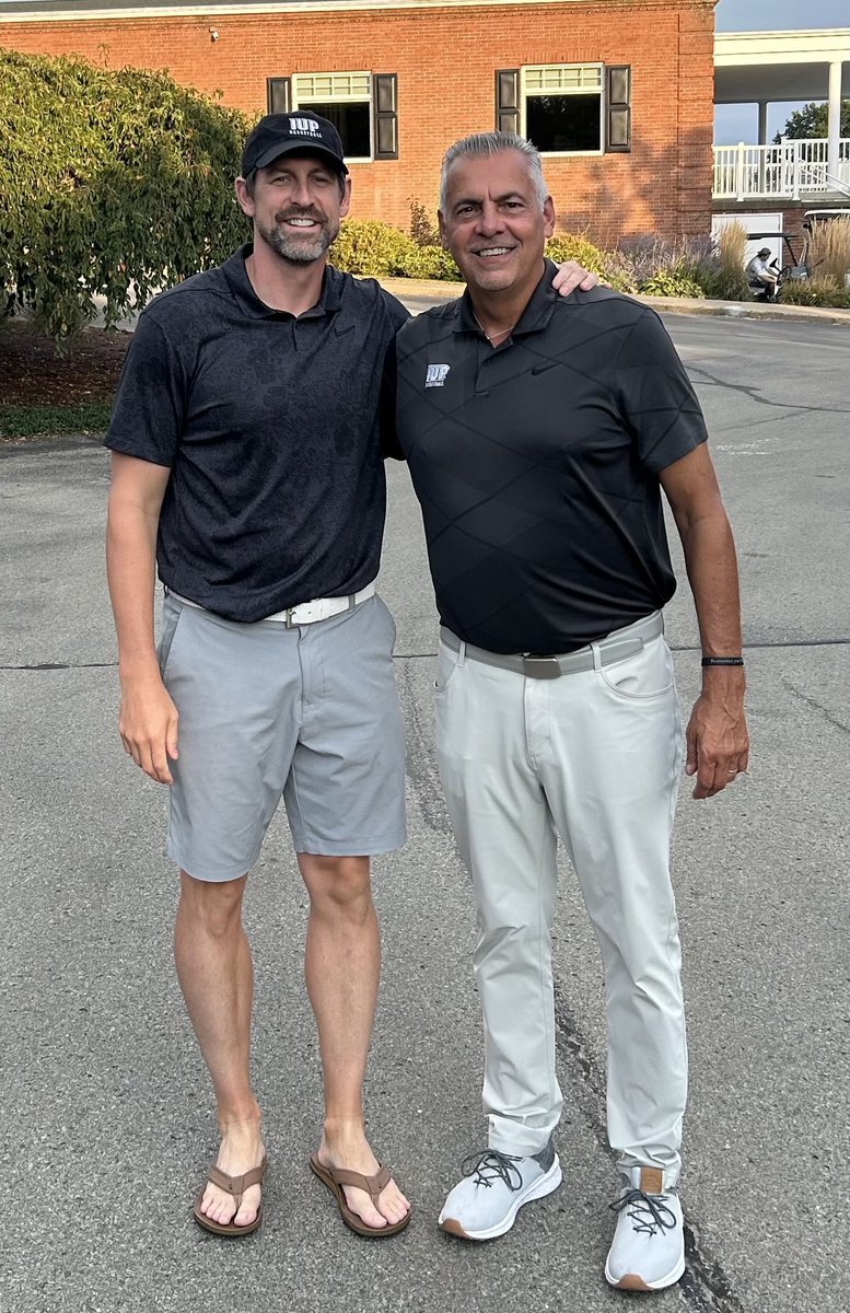 Celebrated our 20th IUP Basketball Golf Festival with special guest Mike Gansey, GM for the Cleveland Cavaliers. I recruited Mike to ⁦<a href="/BonniesMBB/">Bonnies Men's Basketball</a>⁩ 25 years ago. Great talk with ⁦<a href="/IUP_MBB/">IUP Men’s Basketball</a>⁩ about relationships.I praise God for all that basketball blesses us with ✝️🙏