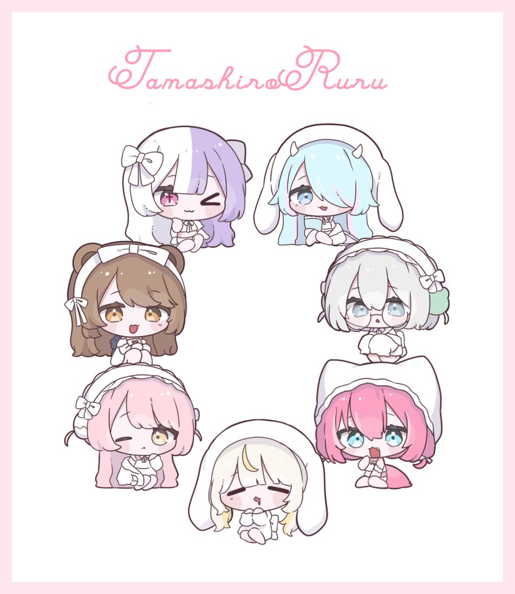 SDイラスト＆衣装デザインを担当しました.ᐟ.ᐟ

キラキラ可愛い憧れのアイドル…⟡
みんなと歌えて本当に幸せでした♩

皆いっぱい弾幕ありがとう💬
いっぱい聞いてカラフルな気持ちになってね💚🩵💛❤️🩷💜🧡