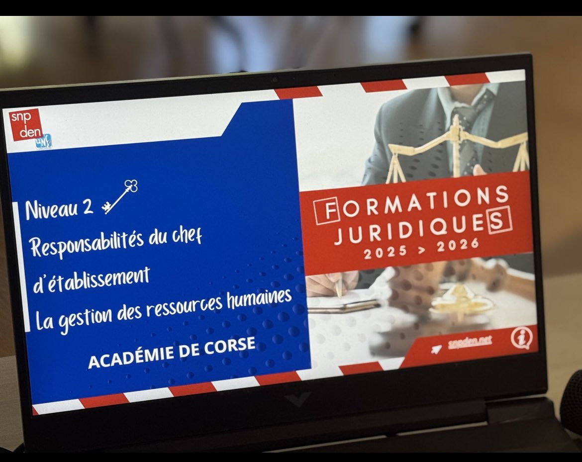 Formation juridique niveau 2 un grand merci à #thierryfaure pour la qualité de son intervention . <a href="/snpden/">SNPDEN-UNSA</a> <a href="/SNPDENCorse/">SNPDEN-CORSE</a> <a href="/pierrerossi18/">pierre rossi</a>