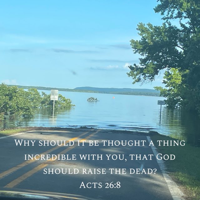 …that God should raise the dead?