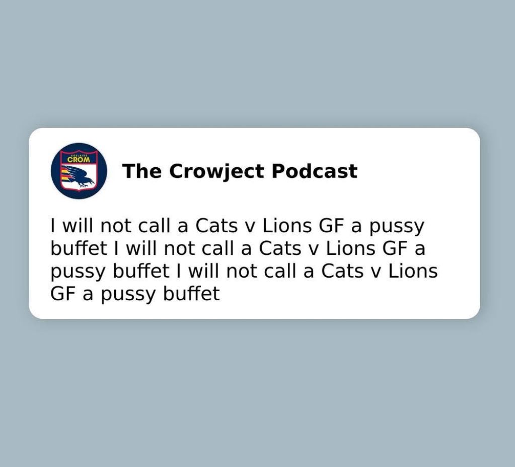 The Crowject Podcast tweet media