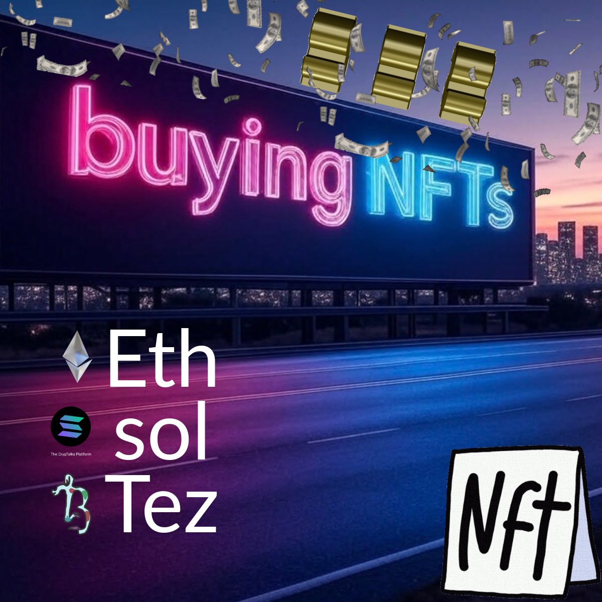 🚨 I’m Collecting NFTs today 🚨 

💎Show me your best Art 👀 

💰I buy from my followers 🤑