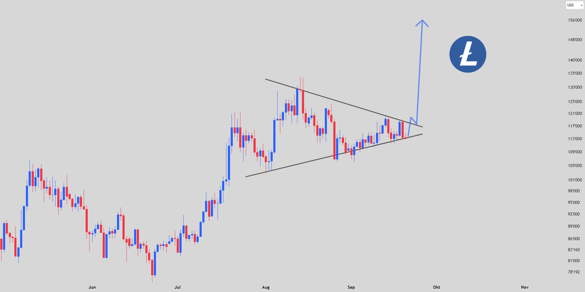 Minimilian84's tweet photo. Next week... 😏 $LTC https://t.co/joLUxx15oq