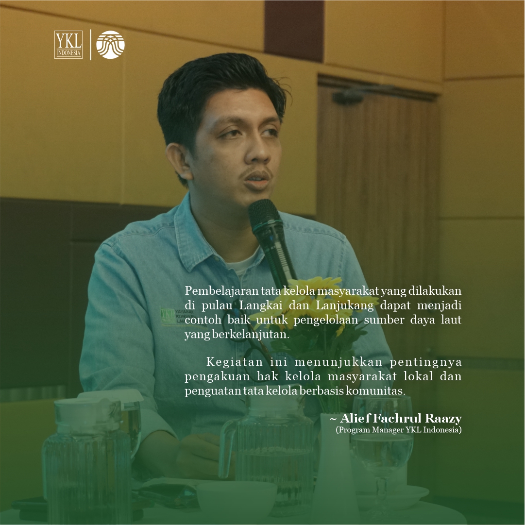 Melalui pembelajaran dari Pulau Langkai dan Lanjukang, masyarakat pesisir menunjukkan jalan:
✅ Hak kelola masyarakat
✅ Pengelolaan ruang laut partisipatif

#HakKelolaMasyarakat #PulauLangkai #PulauLanjukang #MasyarakatPesisir #ForumPasibuntuluki #YKLIndonesia #TurningTides