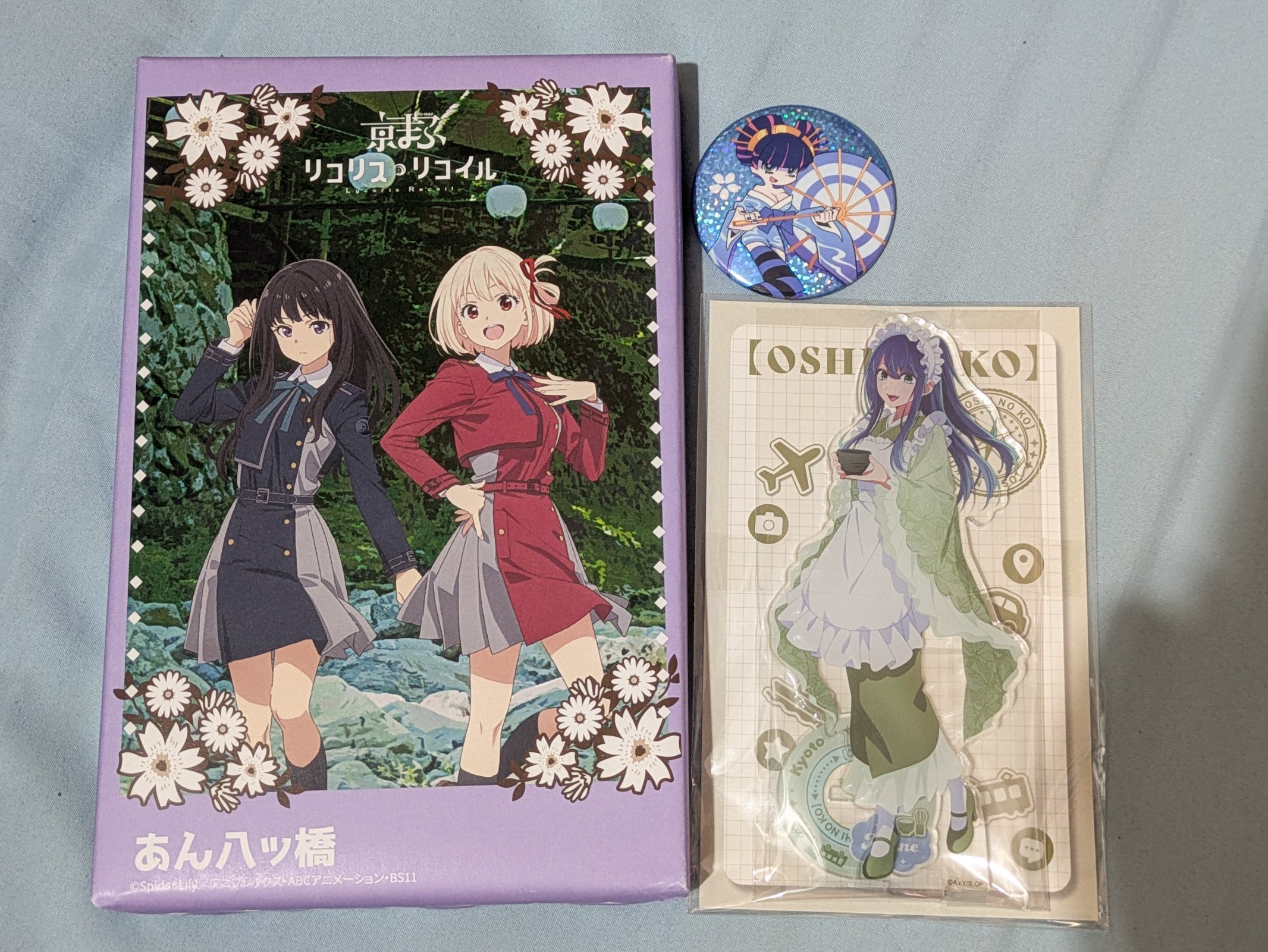 あの花×アニスタ】渋谷TSUTAYA『めんま＆じんたん』非売品クリア