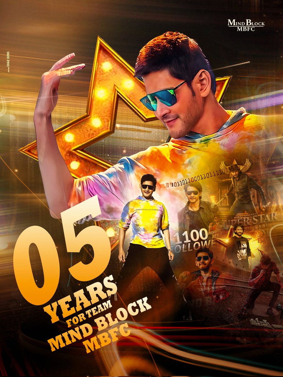 Mahesh Babu News🦁 (@maheshbabunews) on Twitter photo 5 YEARS of unstoppable energy, style, and passion! 💥
A huge round of applause for <a href="/MindBlock_MBFC/">MindBlock MBFC™</a> on completing this amazing milestone ❤️🔥
Here's to many more years of celebrating our #GlobeTrotter alias <a href="/urstrulyMahesh/">Mahesh Babu</a> 🦁
#MindBlockTurns5 #SSMB29 5 YEARS of unstoppable energy, style, and passion! 💥
A huge round of applause for <a href="/MindBlock_MBFC/">MindBlock MBFC™</a> on completing this amazing milestone ❤️🔥
Here's to many more years of celebrating our #GlobeTrotter alias <a href="/urstrulyMahesh/">Mahesh Babu</a> 🦁
#MindBlockTurns5 #SSMB29
