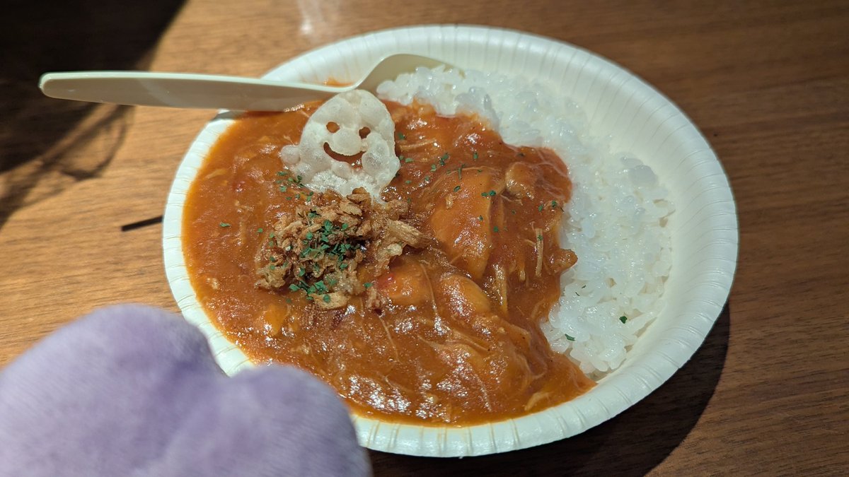 #札幌妖怪縁日 来てます
気付いたらカレー無くなってた多分妖怪のせい()