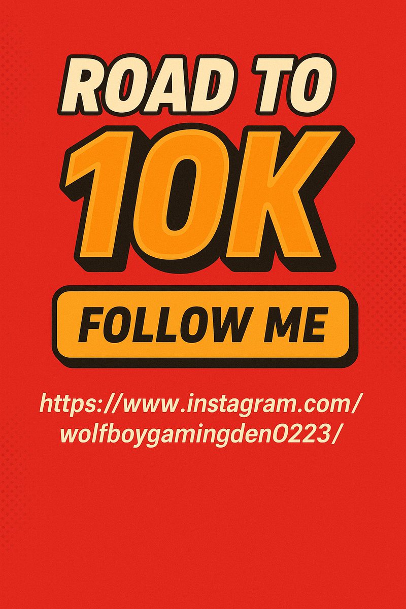 wolfboygaming23's tweet image. 🚨 Squad, we’re on the grind! 🚨
I’m at 755 followers on Instagram, and the mission is to hit that 10K milestone 
If you vibe with gaming, anime, and all-around hype content, smash that follow 👉 instagram.com/wolfboygamingd…
#InstaGrowth #followme