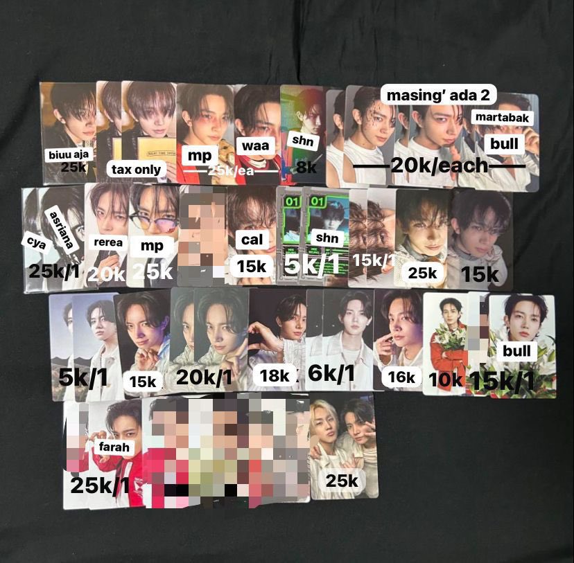 winterewinnerr's tweet photo. WTS enhypen poca official rd jepun 

— bisa steal 
— ada go trusted ⭕️
— harga ex tax 4-5k/pc
— 📍 go dom pangandaran 

t. wts wtb #ensell photocard enhypen official kartu you make mine ver enver cc hee papah pob topeng yoi ajinomoto https://t.co/91sfwvCLOq