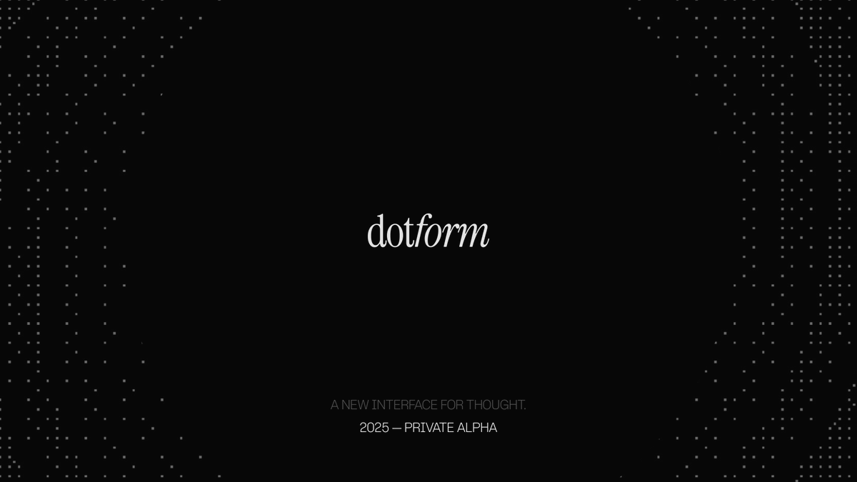 BlessCreatics's tweet photo. pitch deck // dotform https://t.co/UjKIlqA1NH