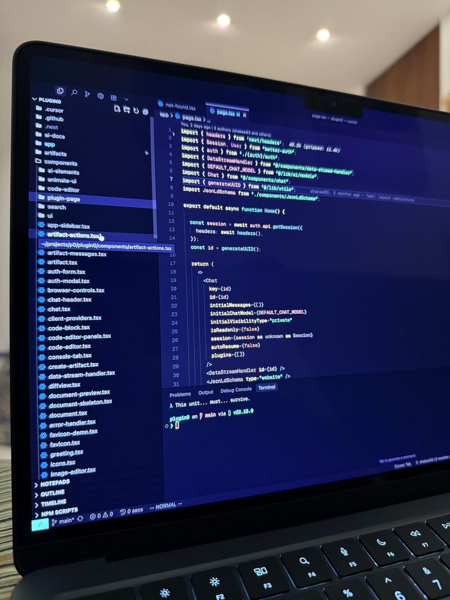 I just love doing this everyday.