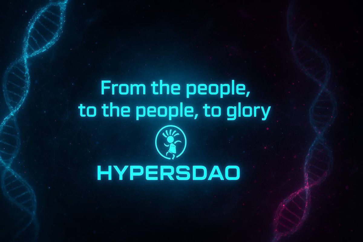 ricardo_hydao's tweet photo. It could be the result of $HYDAO’s upcoming listing…

🌐 $HYDAO isn’t just another coin — it’s a SocialFi revolution.
With digital inclusion, a kids-first mission, and a cult-like community, it’s built to outlast trends.

🚀 From one project to many, the ecosystem is only growing.
⚡️ Listing news is around the corner — stay tuned.
We are the United Nations of Web 3.0. 🌍

CA: 7XiycwkFwd1ig3yhncPxaq3qwJ6S2RpHc63C541hgmdC
Follow @Daohypers and don’t miss out.