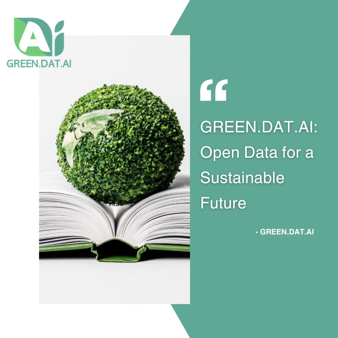 🌱 Explore  <a href="/GREEN_DAT_AI/">GREEN DAT AI EU Project</a> – your gateway to open, high-quality datasets and research tools advancing environmental intelligence.

Check out the publications:
🔗 bit.ly/3VX1PA2

#OpenData #EnvironmentalScience