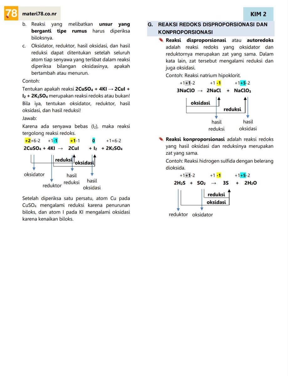kodokpinkiii's tweet photo. 🖇️MATERI TKA 2026 - KIMIA
DAY - 17
📑REAKSI REDOKS
📌Chanel belajar tka & SNBT :
https://t.co/qvzOgMCU9A
rt/like are really appreciated🔥
#studyclub
#studytwt #ambisverse #utbk
#snbt2026 #tka https://t.co/5TIKzN85Dt