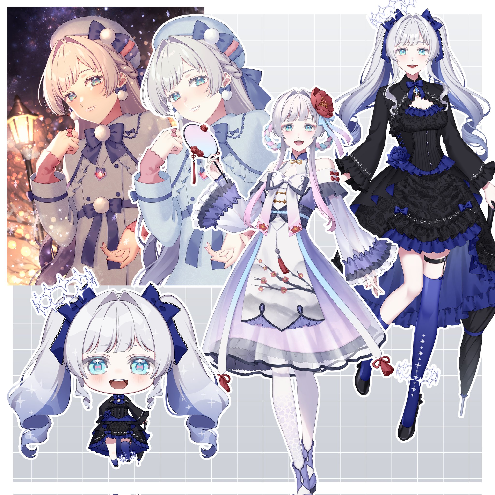 たんちゃん　ペアキャラ　手描き　イラスト　リクエスト ⭐️お仕事⭐️】 アイドルグループZUTTOMOTTO 高坂りん様の生誕