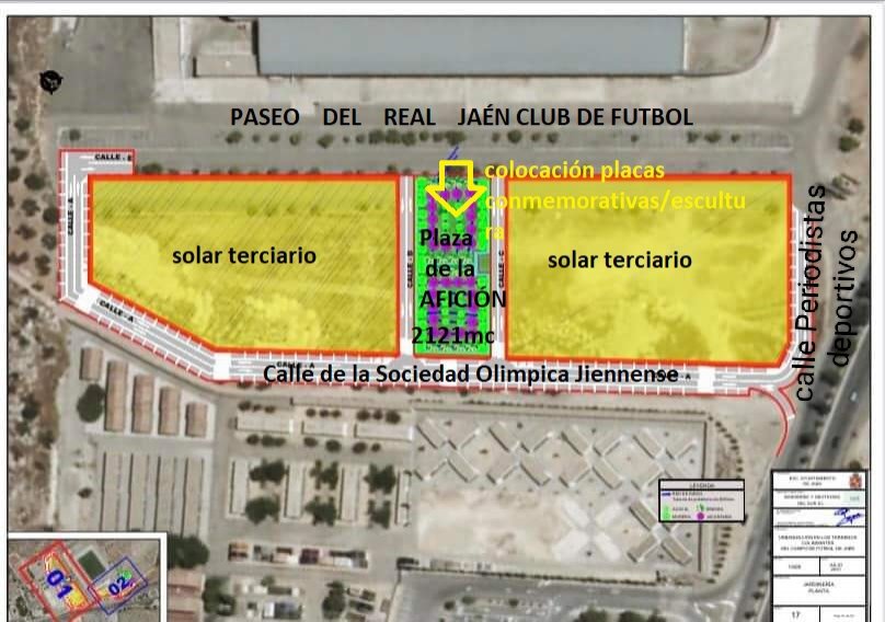✅La historia del fútbol giennense  tendrá su homenaje en las nuevas calles y plazas del entorno del Estadio de La Victoria
-Calle del Jaén Football Club
-Paseo de La Victoria 
-Calle de la Soledad Olimpica Jiennense
-Plaza de la Afición 
-Calle Periodistas deportivos
#historiaRJ