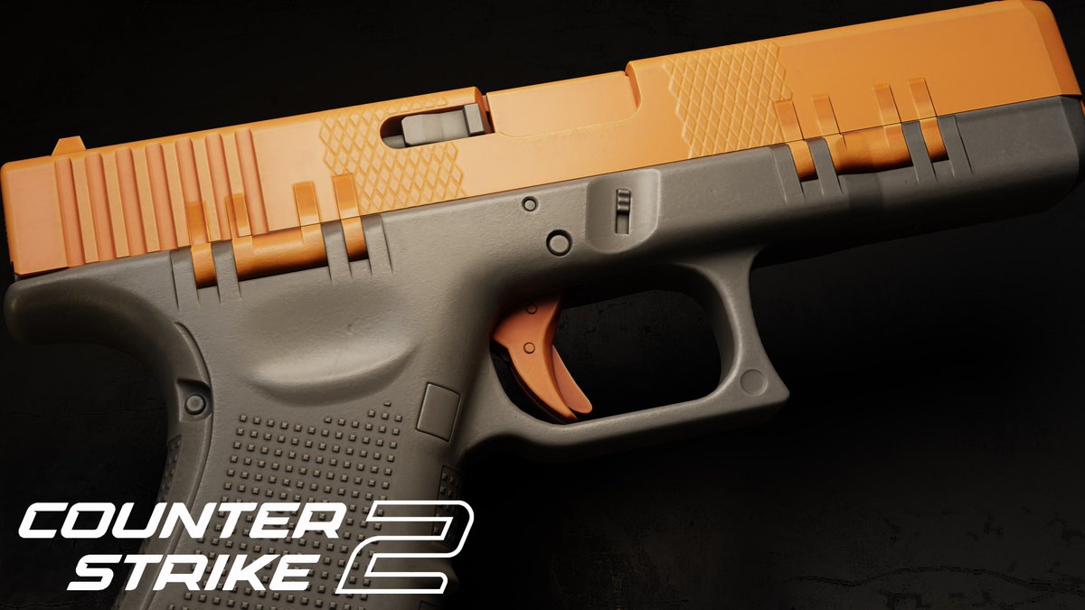 routinecs's tweet image. New case. New Glock. New skin. Meet the Glock-18 — CS2 Case! Now in an orange finish, with three locks and a new rare item icon.
Check out the Glock-18:
steamcommunity.com/sharedfiles/fi…