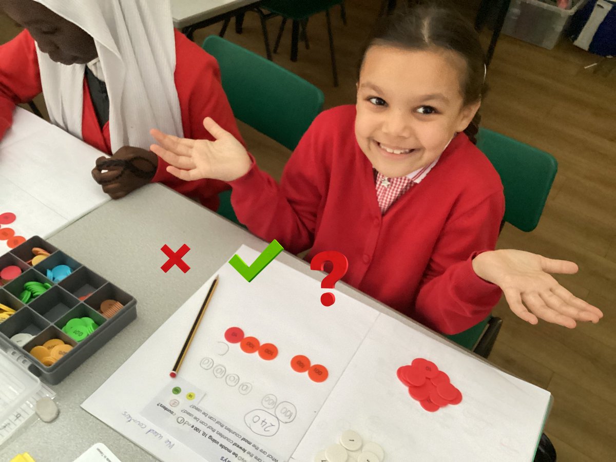 AngleseyP's tweet image. Yr5: Working as a team to think more mathematically to solve the problem #masterymaths #Teamwork #nooptout @MathsHubs #MistakesHelpUsLearn