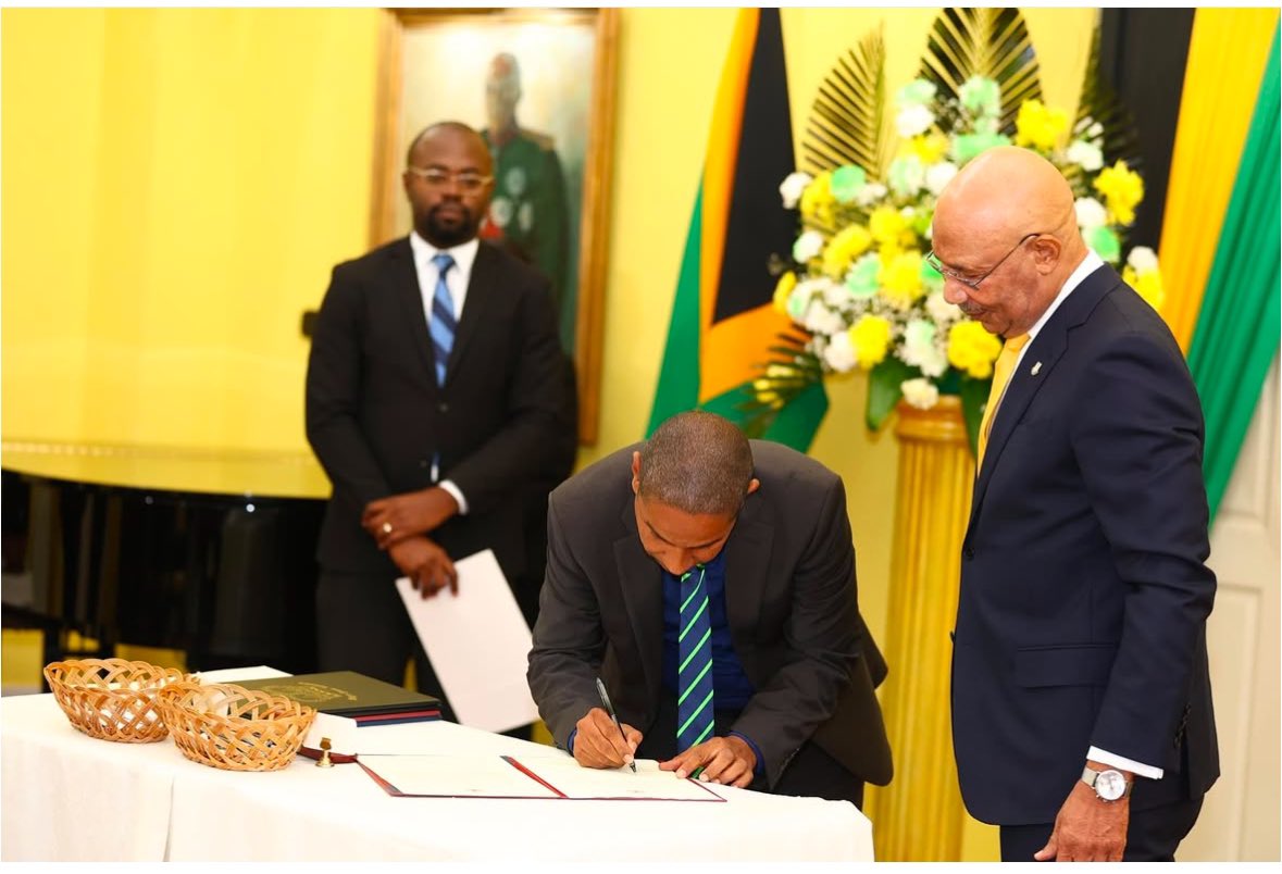 LocalGovJa's tweet image. The Ministry welcomes Minister of State, Hon. Delroy Williams @DWilliamsJam ; he was officially sworn in yesterday at King’s House. We move into a new chapter of greater development and improvement in the local governance system. #LocalGovAtWork