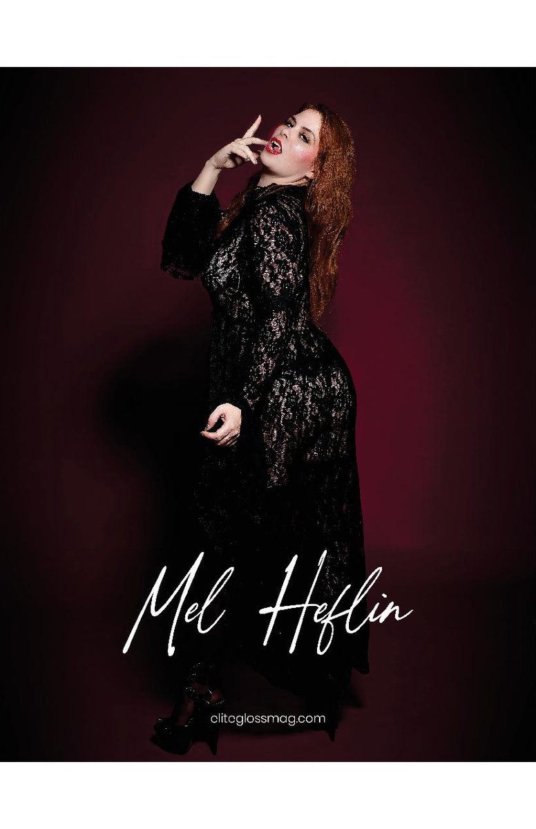 More from the new issue of Elite Gloss Magazine with my photo set of <a href="/MelHeflin/">Mel Heflin</a> as the cover feature!