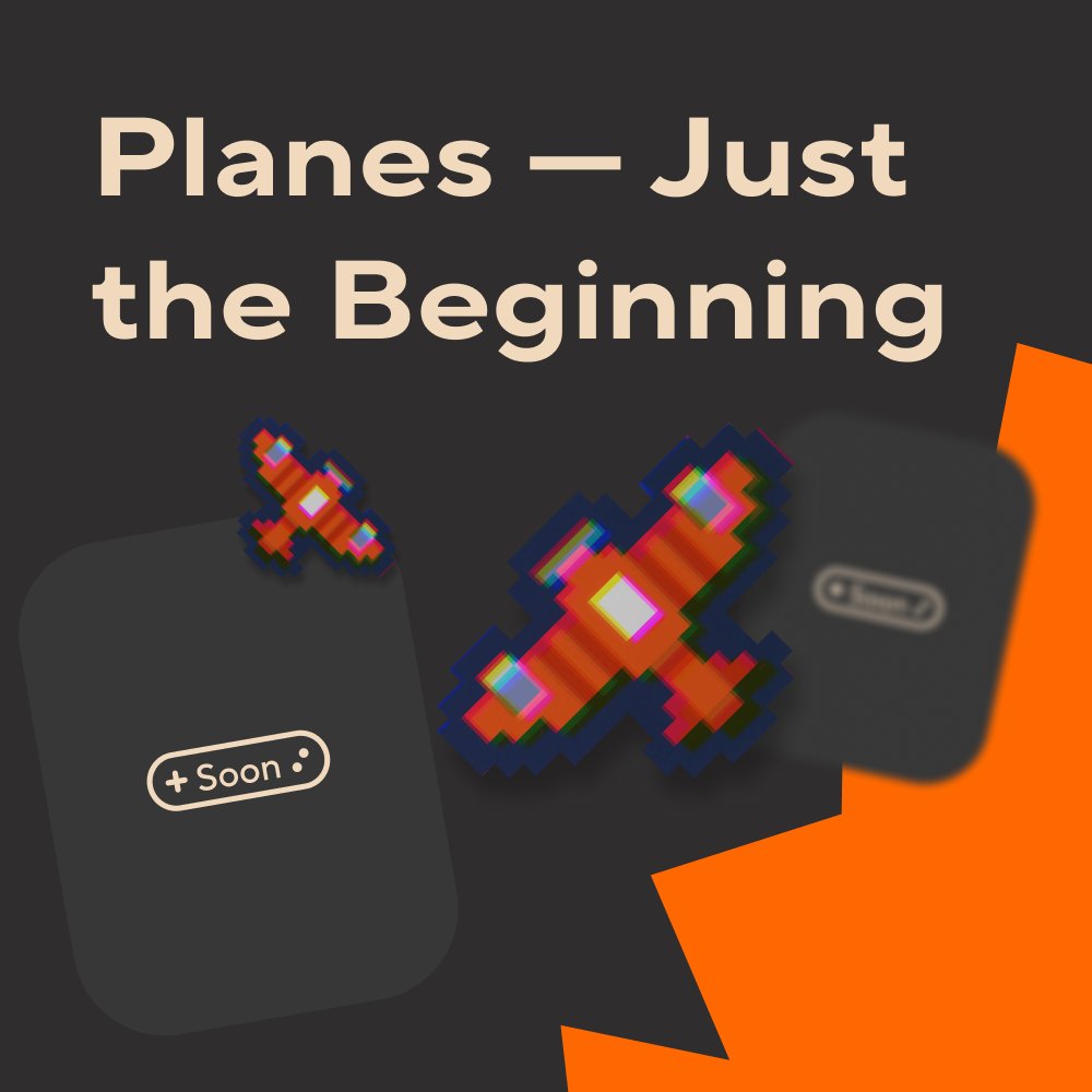AstroGamesWeb3's tweet image. 🔥 First Planes, then more.
AstroGames will keep surprising you ✈️🚀