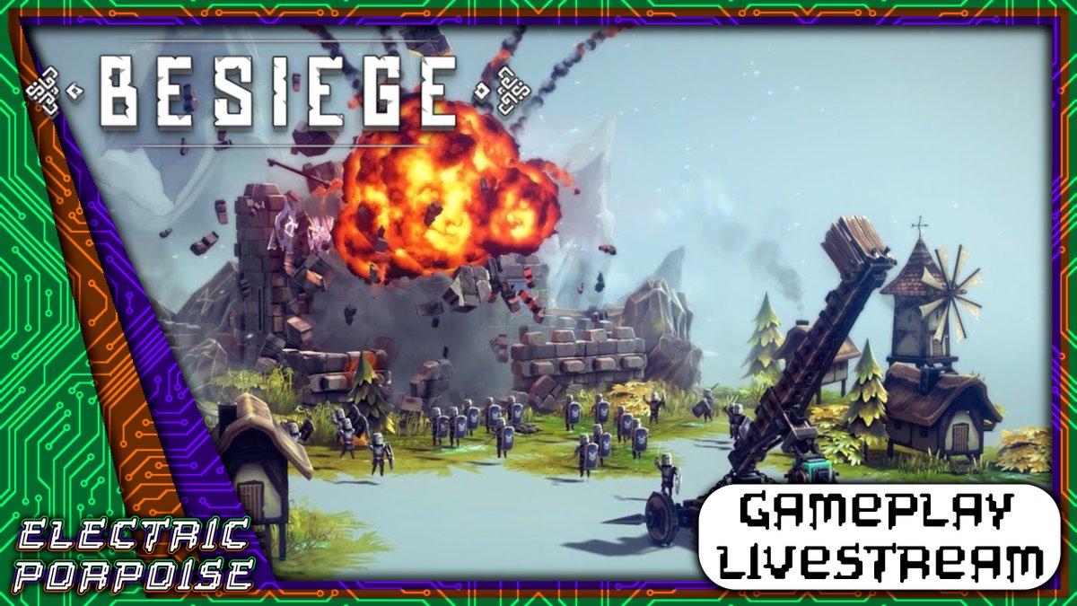 Okay guys,

I just raided out here twitch.tv/bittsburgh...

I will be live again at 12:00pm CT with Besiege...