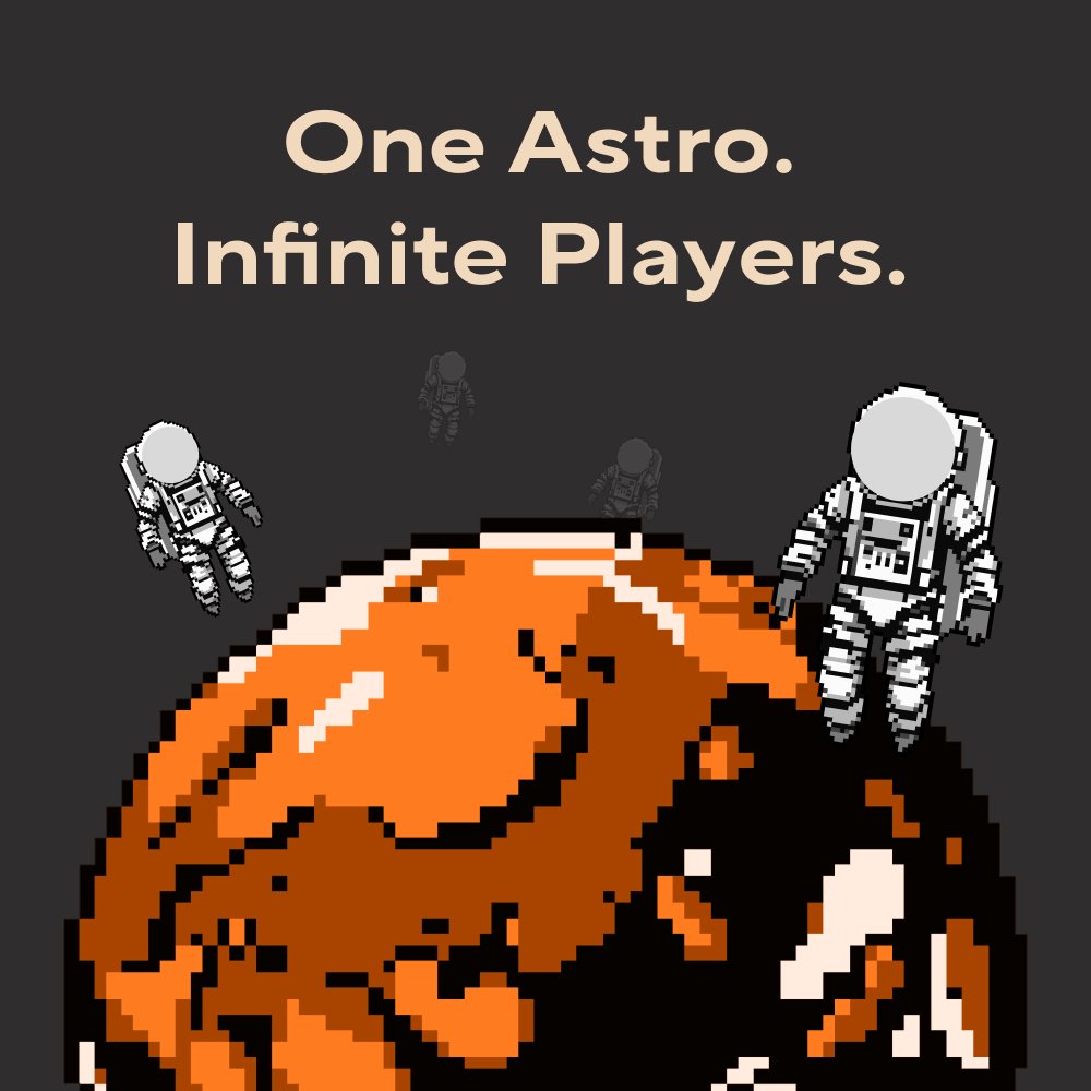 AstroGamesWeb3's tweet image. 🌍 One platform.
Millions of players.
Endless opportunities.