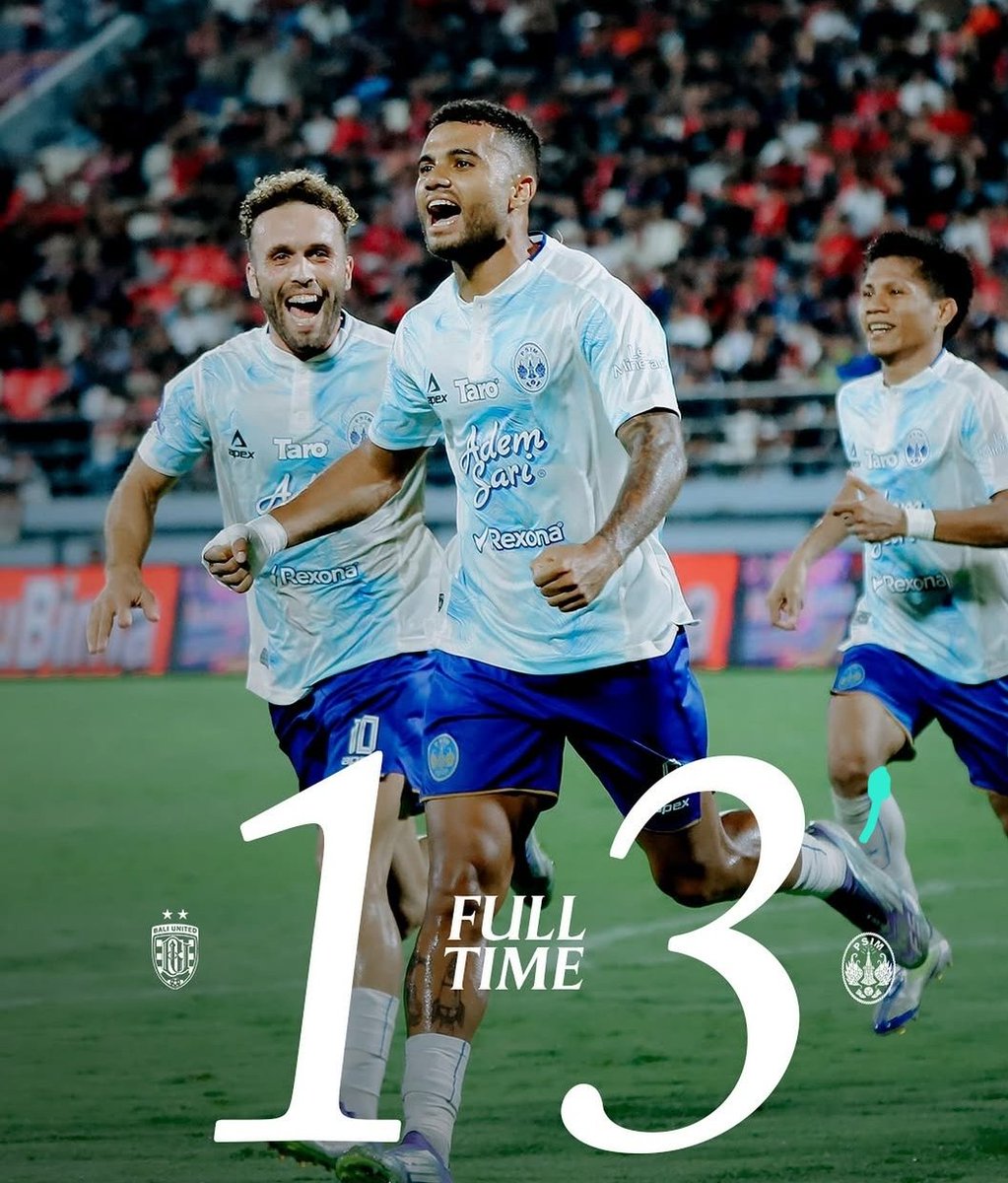 Hari ini , Malam ini kembali meraih kemenangan , mari kita rayakan dengan sewajarnya karena tepat sebelum pertandingan kita semua telah kehilangan teman kita , sodara kita , keluarga kita.
Al fatihah untuk mas diaz 
Semoga Allah ampuni dosa dosanya
Husnul Khatimah kawan 💙🤍