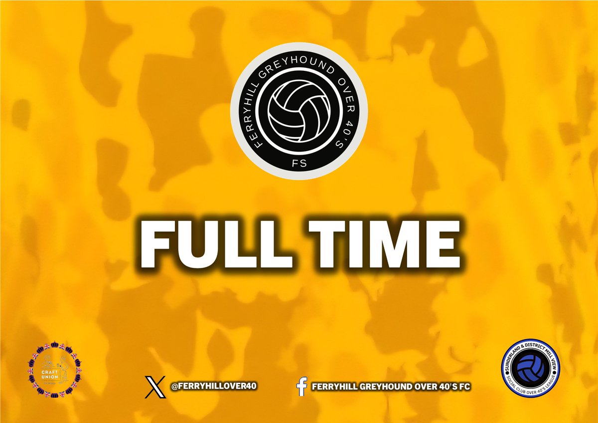 Ferryhill Greyhound Over 40's tweet media