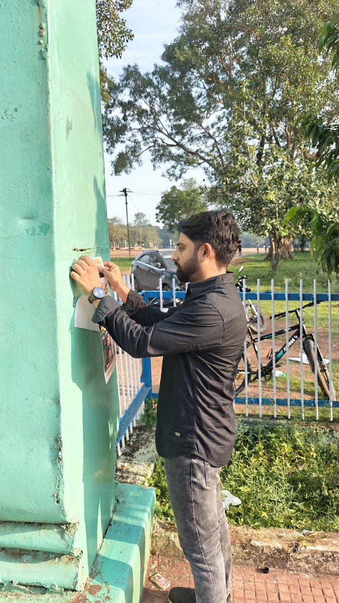 BJYMForCG's tweet photo. भिलाई ज़िला अंतर्गत क्षेत्र के विभिन्न खेल मैदान, एकेडमी, स्कूलों और कॉलेजों में भा��युमो टीम ने पहुँचकर विद्यार्थियों को 21 सितम्बर, रविवार सुबह 7 बजे होने वाले ऐतिहासिक #NamoYuvaRun में शामिल होने का आमंत्रण दिया और कार्यक्रम की विस्तृत जानकारी साझा की।

#BJYMChhattisgarh https://t.co/K4HYRuTAcS