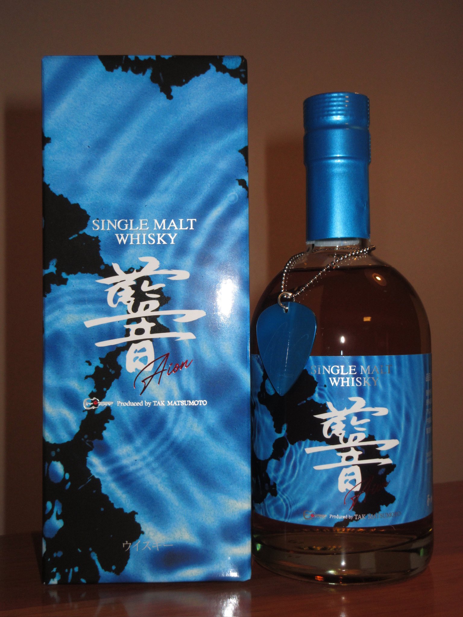 B'z 松本孝弘 ウイスキー AION 松本孝弘 SINGLE MALT WHISKEY