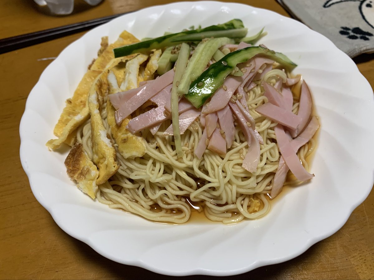 あ、晩御飯です。