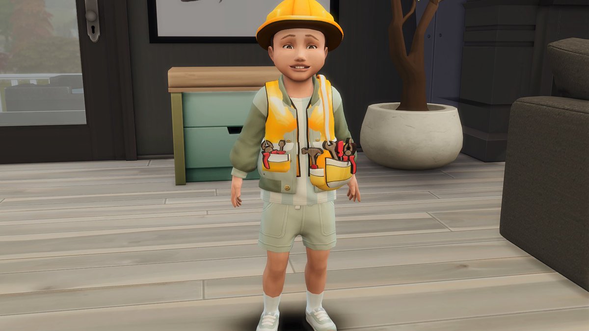 SIMSchriskwidii's tweet photo. Little man ready to help dad. ⚒️🪚 https://t.co/XU1NkLFZ6O
