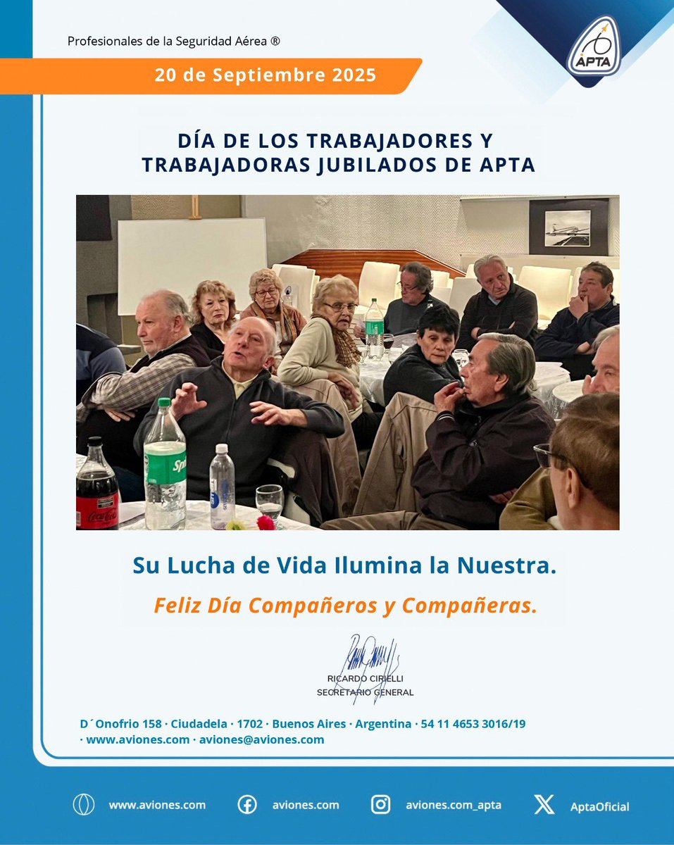 APTA oficial (@aptaoficial) on Twitter photo 