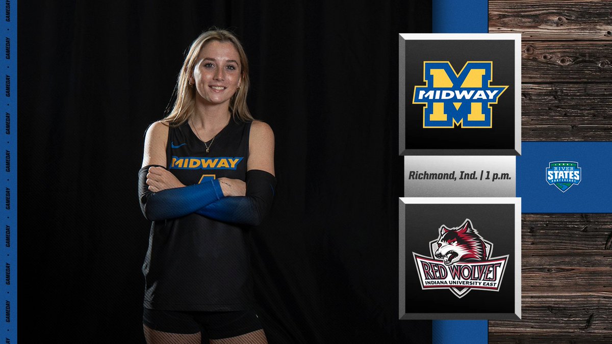 GoMidwayEagles's tweet photo. π¨ GAMEDAY π¨
#MidwayWVB π IU East
π: Lingle Court (Richmond, Ind.)
β°: 1 p.m. ET
π: https://t.co/brpH1sVuCD
πΊ: https://t.co/8NEEYtlwrY https://t.co/cvoNrSUzx0