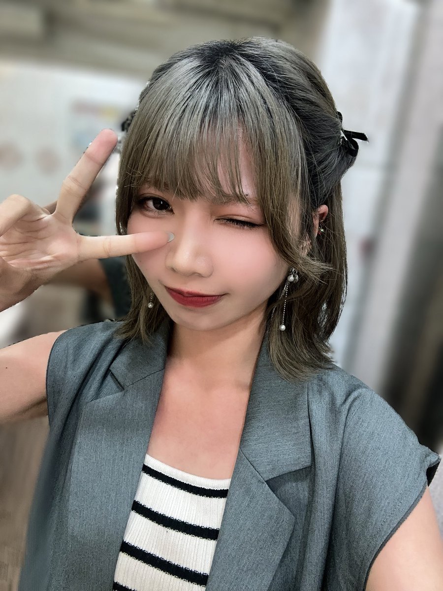 ひーちゃん ウィンク上手でしょ😉