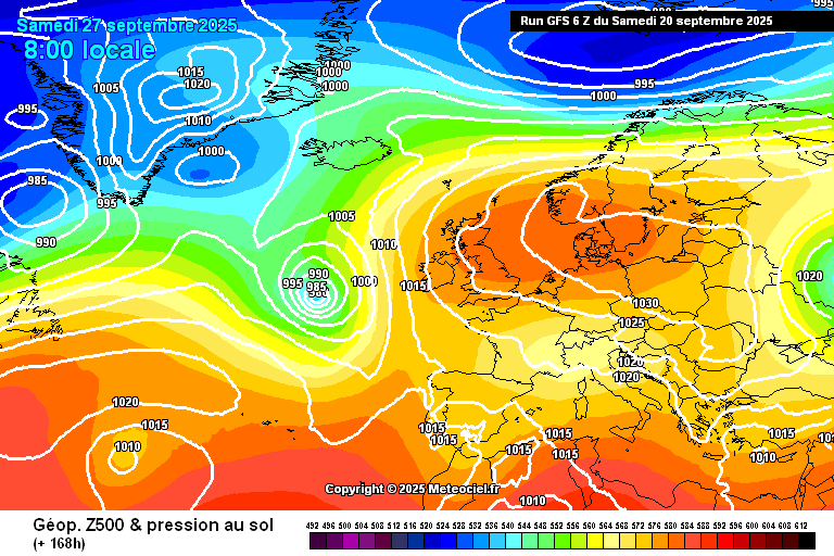 After today's washout, high pressure makes a return.

Don't think the remnants of future hurricane Gabrielle will impact the pattern much, with high pressure likely to last a fair while.

If anything, the remnants could push up some warm air to start October.